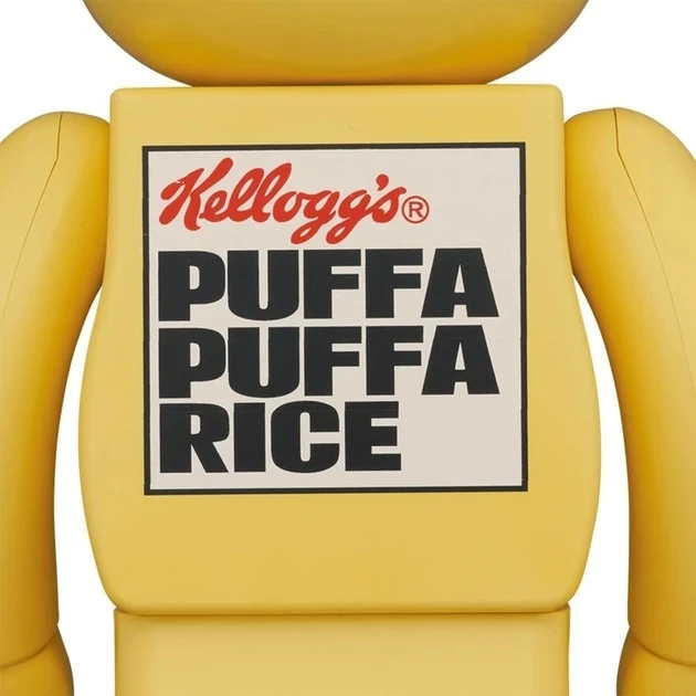 400% Bearbrick - Sooty The Bear (Kellogg's Puffa Puffa Rice) 2 400% Bearbrick - Sooty The Bear (Kellogg's Puffa Puffa Rice) - Image 2