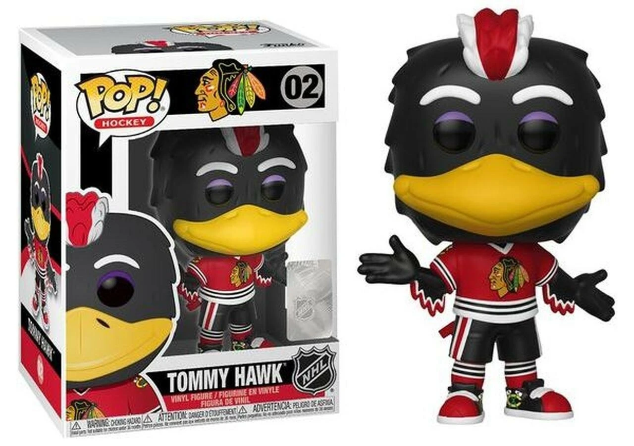 FUNKO Tommy Hawk #02 (Chicago Blackhawks) POP! Hockey 1 FUNKO Tommy Hawk #02 (Chicago Blackhawks) POP! Hockey