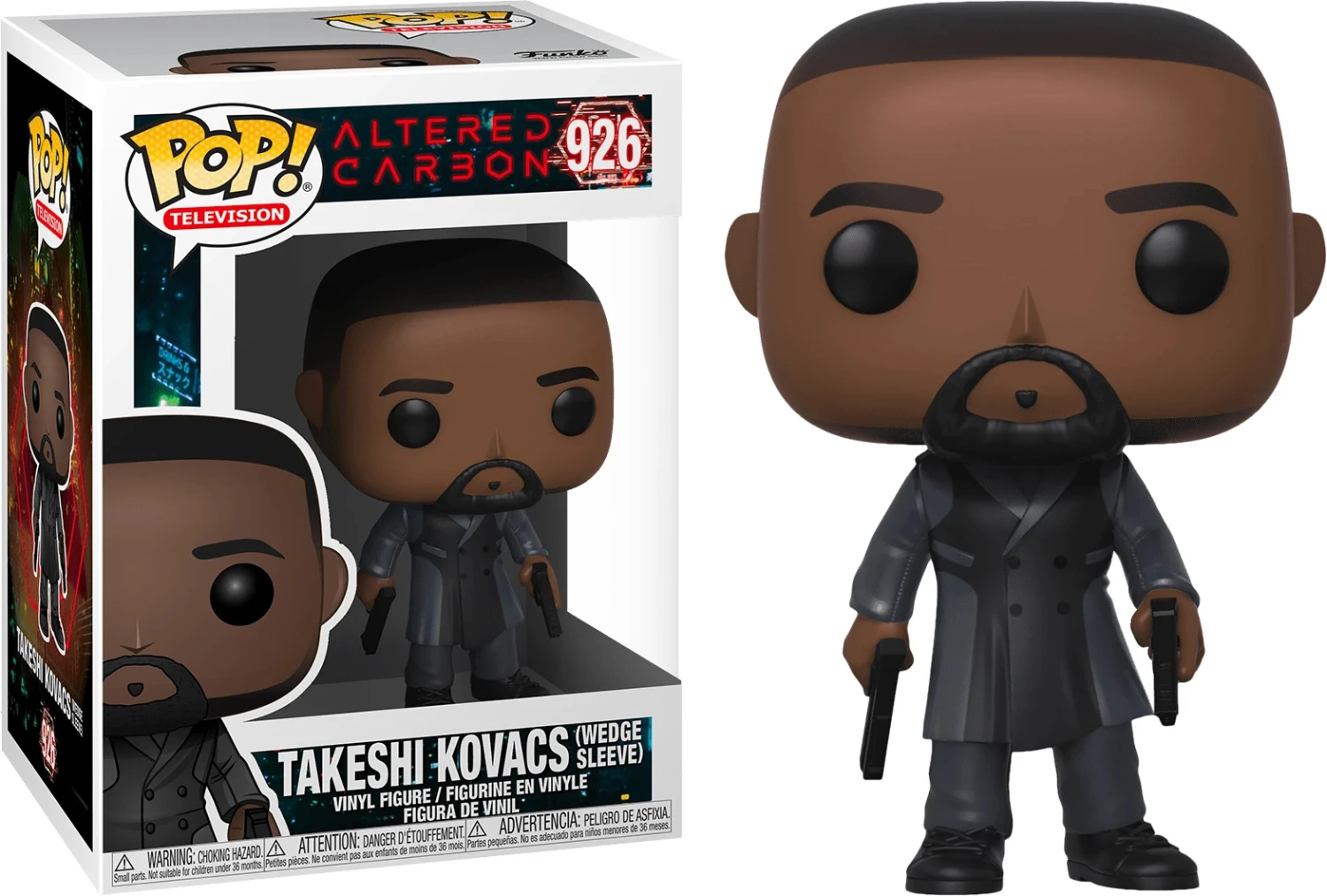 FUNKO Takeshi Kovacs (Wedge Sleeve) #926 (Altered Carbon) POP! TV 2 FUNKO Takeshi Kovacs (Wedge Sleeve) #926 (Altered Carbon) POP! TV - Image 2