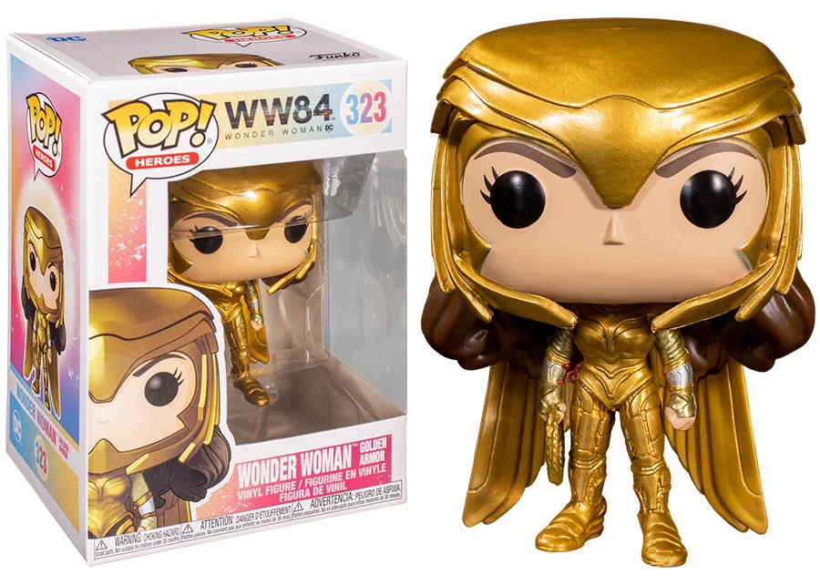 FUNKO Wonder Woman (Golden Armor) #323 (Wonder Woman) POP! Heroes 2 FUNKO Wonder Woman (Golden Armor) #323 (Wonder Woman) POP! Heroes - Image 2