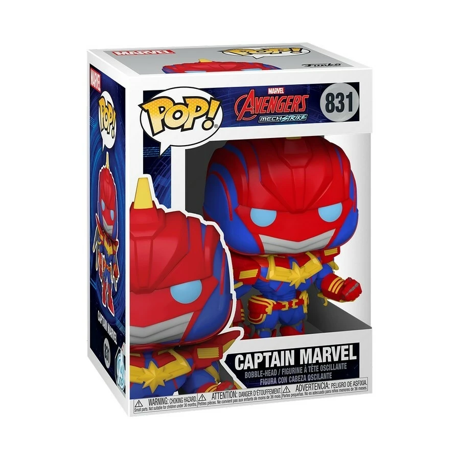 FUNKO Captain Marvel #831 (Avengers Mech Strike) POP! Marvel 2 FUNKO Captain Marvel #831 (Avengers Mech Strike) POP! Marvel - Image 2