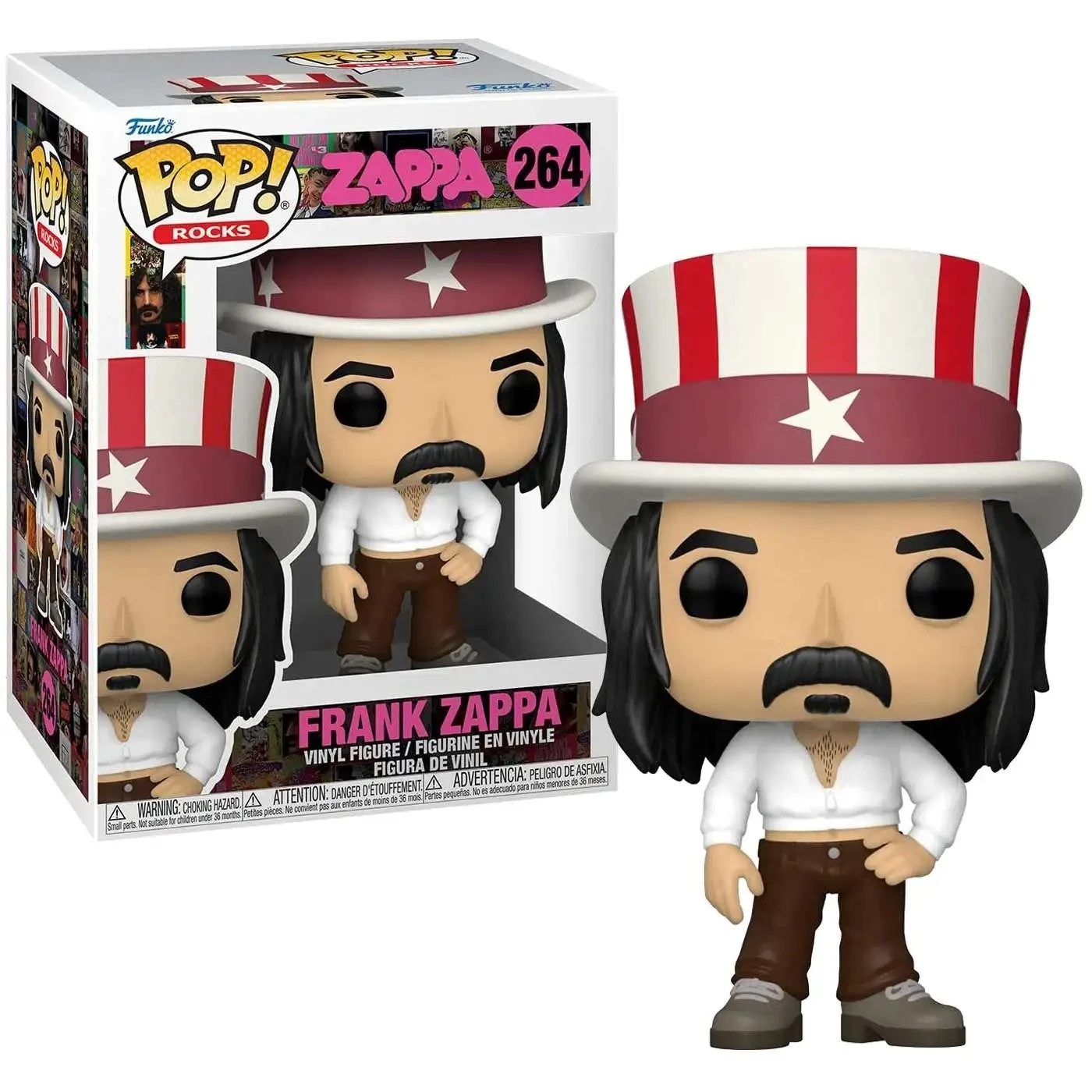 FUNKO Frank Zappa #264 (Zappa) POP! Rocks 2 FUNKO Frank Zappa #264 (Zappa) POP! Rocks - Image 2