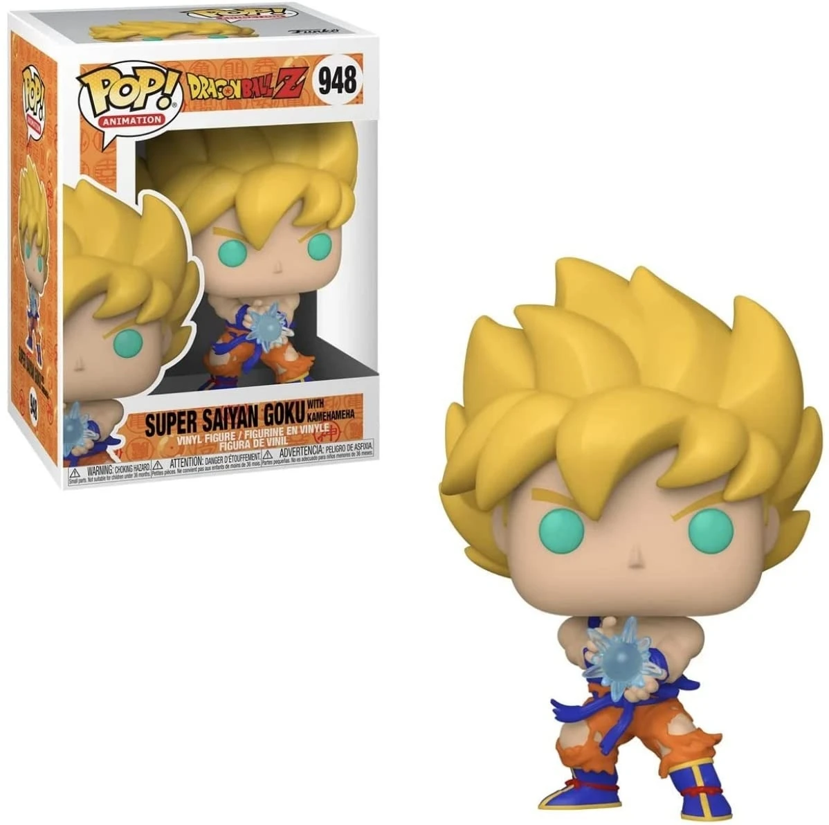 FUNKO Super Saiyan Goku With Kamehameha #948 (Dragon Ball Z) POP! Animation 2 FUNKO Super Saiyan Goku With Kamehameha #948 (Dragon Ball Z) POP! Animation - Image 2
