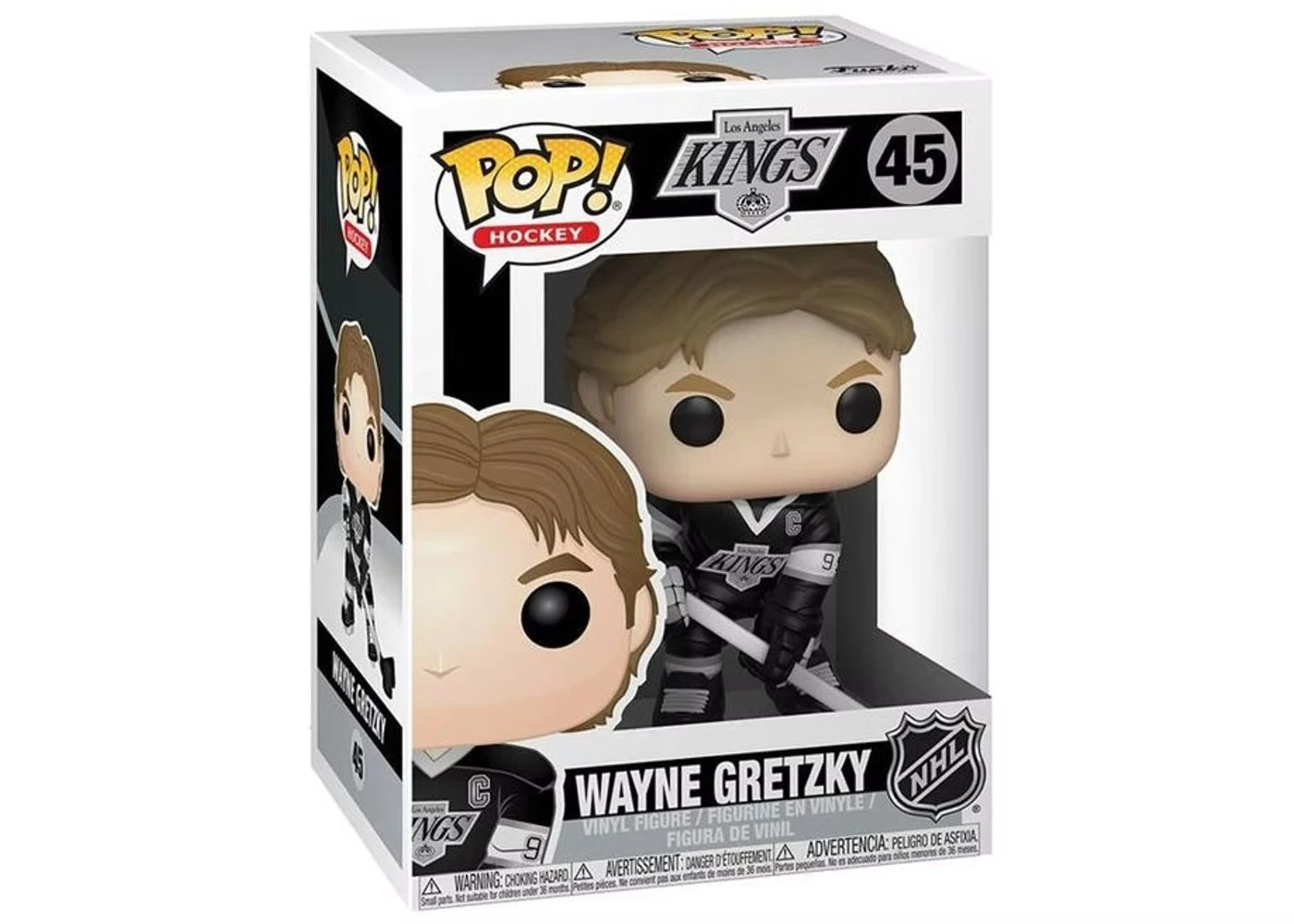 FUNKO Wayne Gretzky #45 (Los Angeles Kings) POP! Hockey 2 FUNKO Wayne Gretzky #45 (Los Angeles Kings) POP! Hockey - Image 2