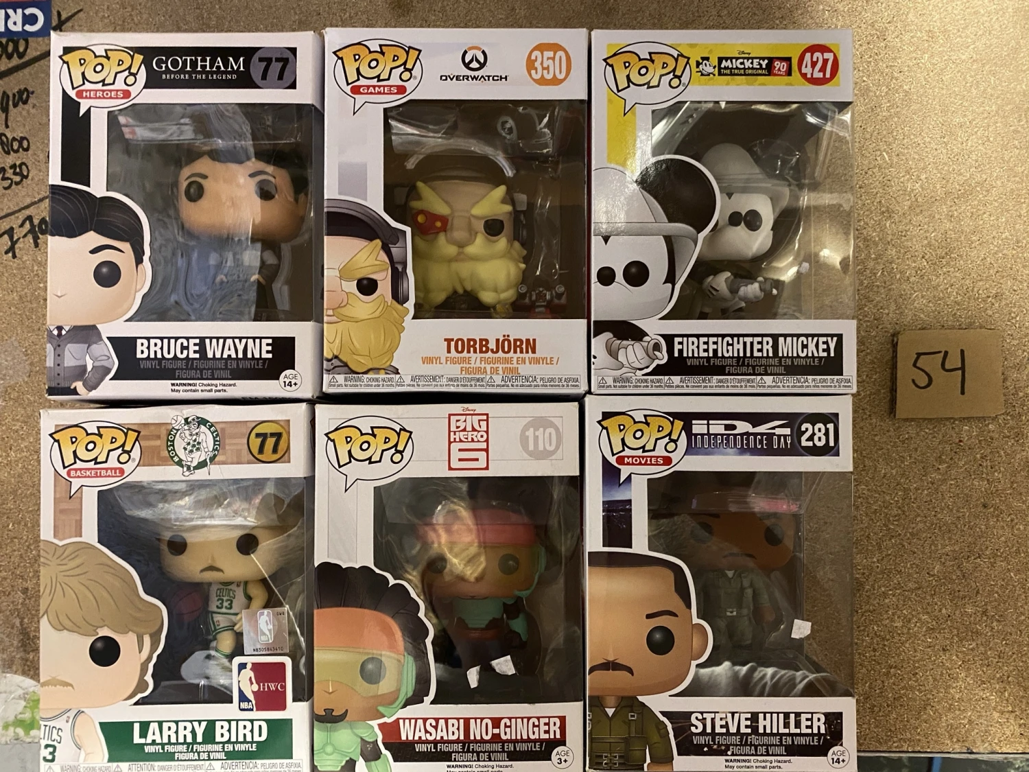 Funko POP! - Damaged Box Set #54 By Funko 1 Funko POP! - Damaged Box Set #54 By Funko