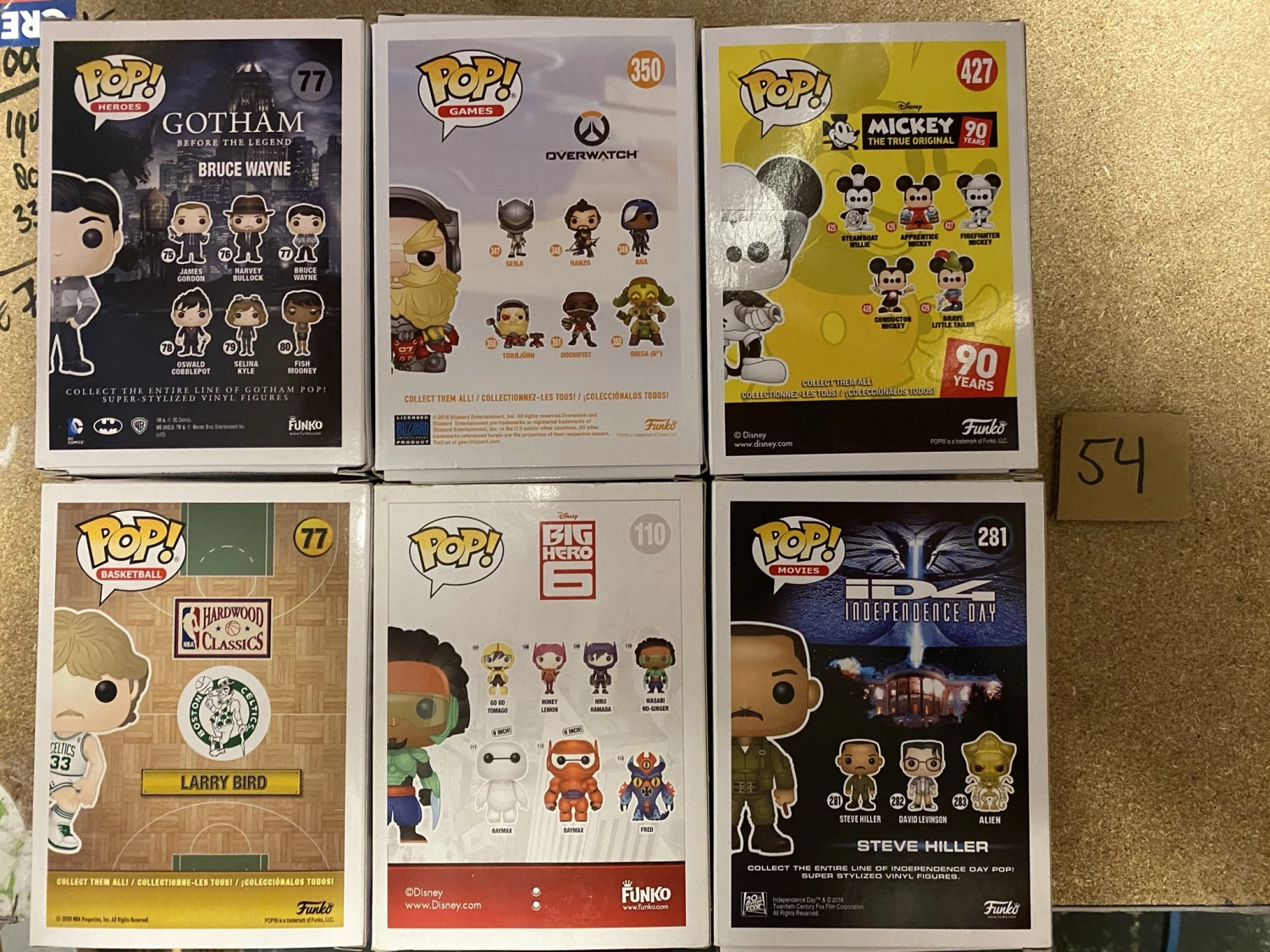 Funko POP! - Damaged Box Set #54 By Funko 2 Funko POP! - Damaged Box Set #54 By Funko - Image 2