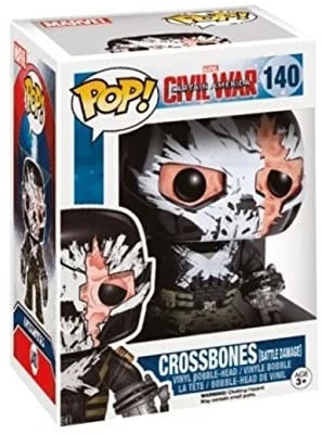 FUNKO Crossbones (Battle Damage) #140 (Captain America Civil War) POP! Marvel 2 FUNKO Crossbones (Battle Damage) #140 (Captain America Civil War) POP! Marvel - Image 2
