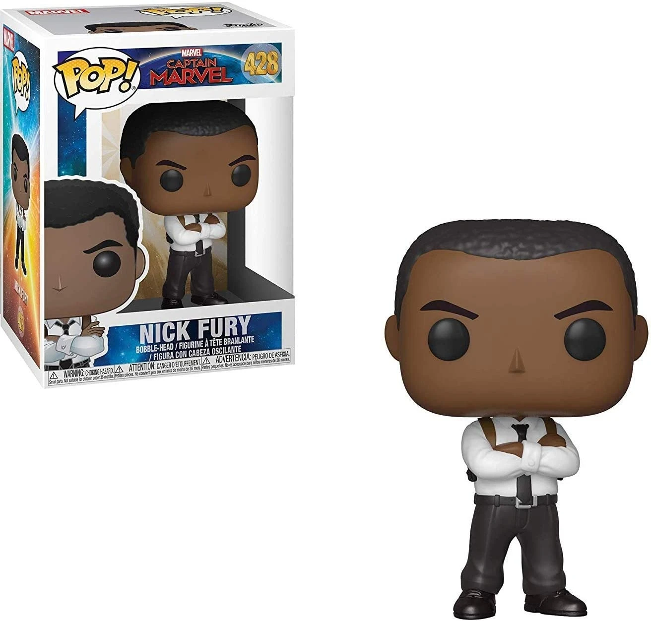 FUNKO Nick Fury #428 ( Captain Marvel) POP! Marvel 2 FUNKO Nick Fury #428 ( Captain Marvel) POP! Marvel - Image 2