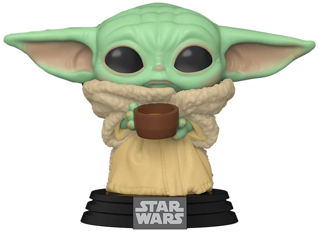 FUNKO The Child With Cup (Baby Yoda) #378 (The Mandalorian) POP! Star Wars 1 FUNKO The Child With Cup (Baby Yoda) #378 (The Mandalorian) POP! Star Wars