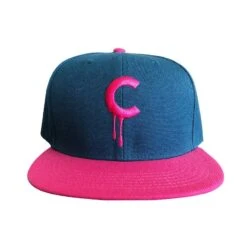 C-drip Snapback (Pink & Blue) By Kloes