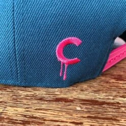 C-drip Snapback (Pink & Blue) By Kloes -Doll Toy Store image 1526