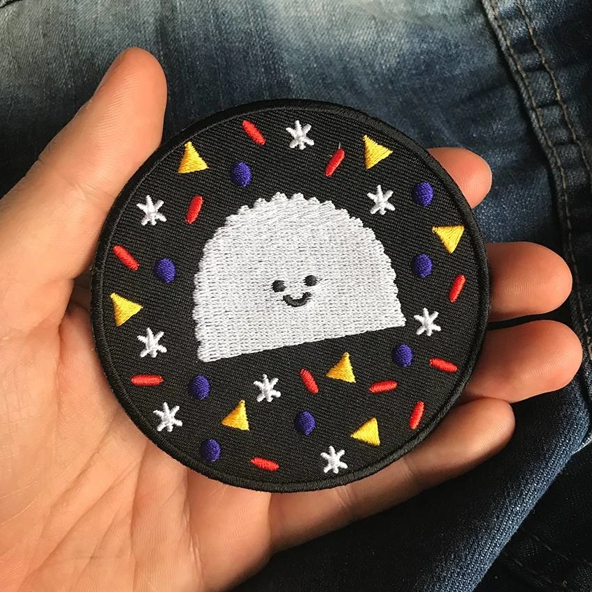 Treeson Embroidered Patch Set (Yellow & Black) By Bubi Au Yeung 4 Treeson Embroidered Patch Set (Yellow & Black) By Bubi Au Yeung - Image 4