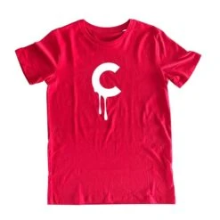 C-drip (Red) T-shirt By Kloes