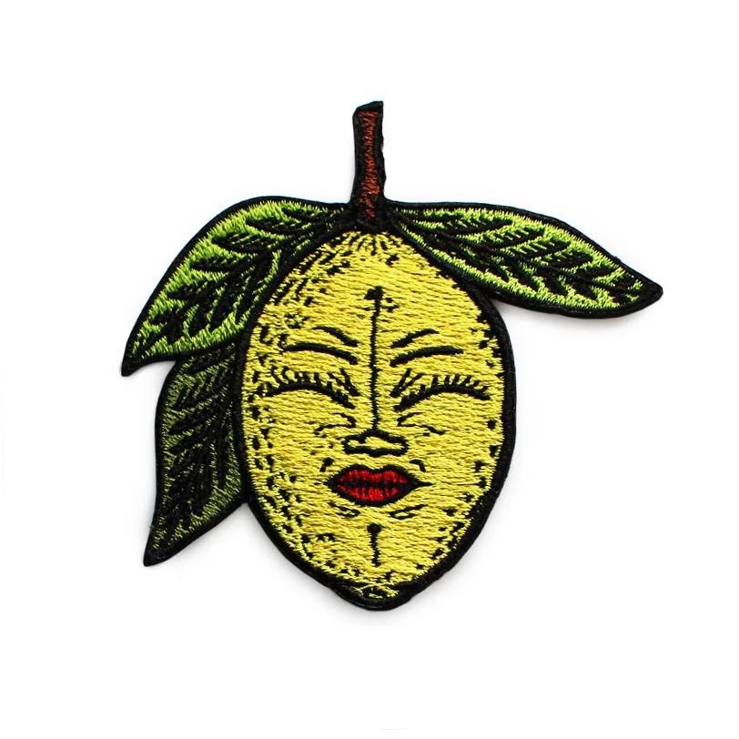 Lemony Embroidered Patch By Creamlab 1 Lemony Embroidered Patch By Creamlab