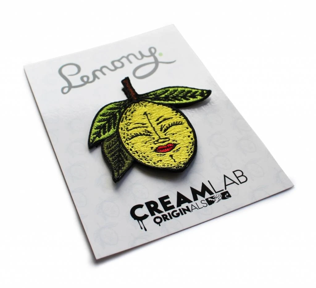 Lemony Embroidered Patch By Creamlab 4 Lemony Embroidered Patch By Creamlab - Image 4