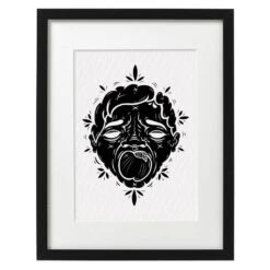 Black Güs Print (A3) By Kloes