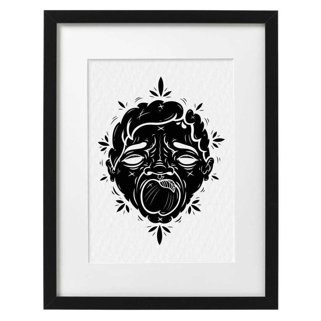 Black Güs Print (A3) By Kloes 1 Black Güs Print (A3) By Kloes