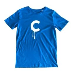 C-drip (Blue) T-shirt By Kloes