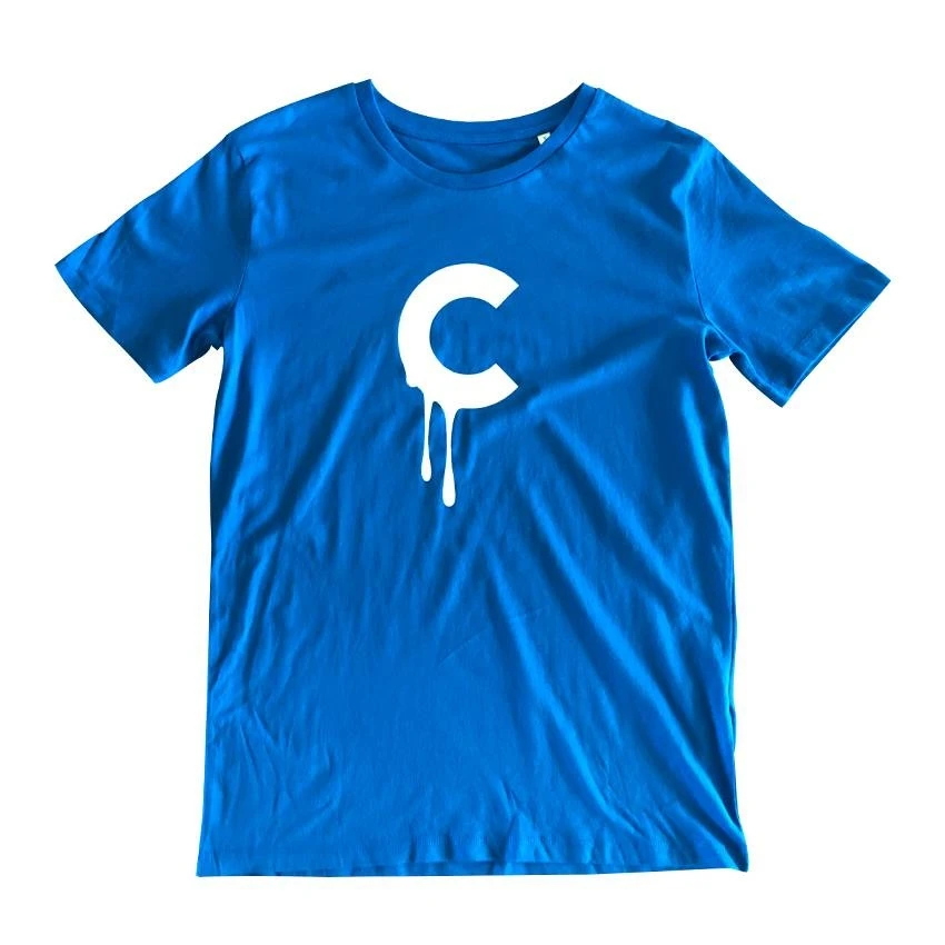 C-drip (Blue) T-shirt By Kloes 1 C-drip (Blue) T-shirt By Kloes