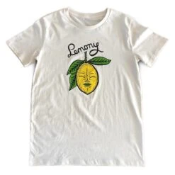 Lemony (Vintage White) T-shirt By Kloes
