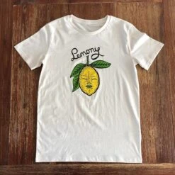Lemony (Vintage White) T-shirt By Kloes -Doll Toy Store image 1588