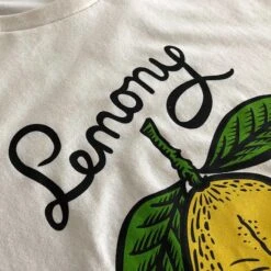 Lemony (Vintage White) T-shirt By Kloes -Doll Toy Store image 1590