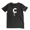 C-drip (Black) T-shirt By Kloes