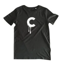 C-drip (Black) T-shirt By Kloes