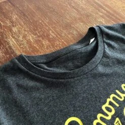 Lemony (Dark Heather Grey) T-shirt By Kloes -Doll Toy Store image 1602