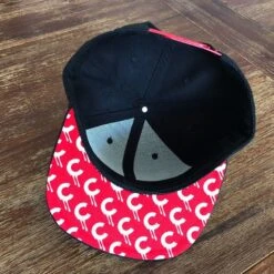 CREAM Snapback (Red & Black) By Kloes 7 CREAM Snapback (Red & Black) By Kloes -Doll Toy Store image 1605