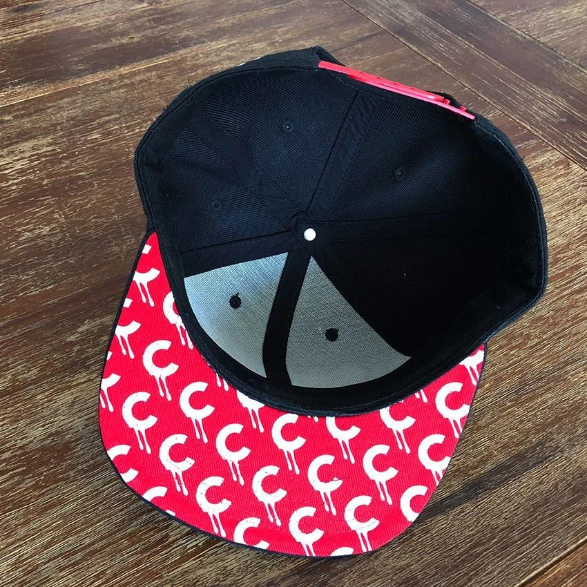 CREAM Snapback (Red & Black) By Kloes 3 CREAM Snapback (Red & Black) By Kloes - Image 3