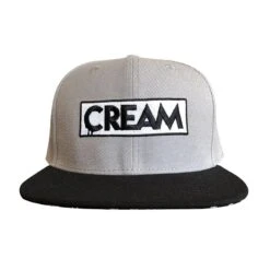 CREAM Snapback (Grey & Black) By Kloes