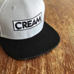 CREAM Snapback (Grey & Black) By Kloes 9 CREAM Snapback (Grey & Black) By Kloes -Doll Toy Store image 1614
