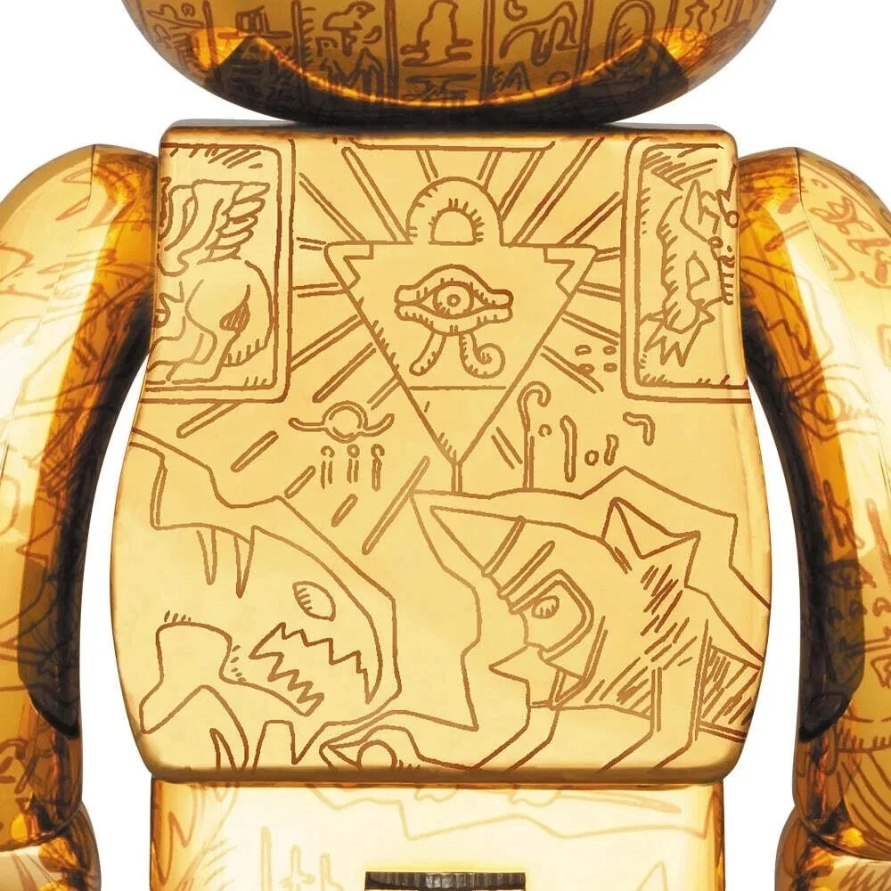 400% & 100% Bearbrick Set - Yu-Gi-Oh! (Millennium Puzzle - Light Ed.) 3 400% & 100% Bearbrick Set - Yu-Gi-Oh! (Millennium Puzzle - Light Ed.) - Image 3