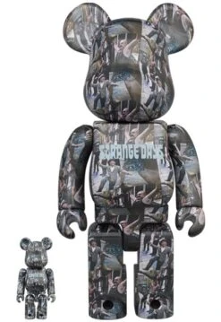 400% & 100% Bearbrick Set - Strange Days (The Doors)