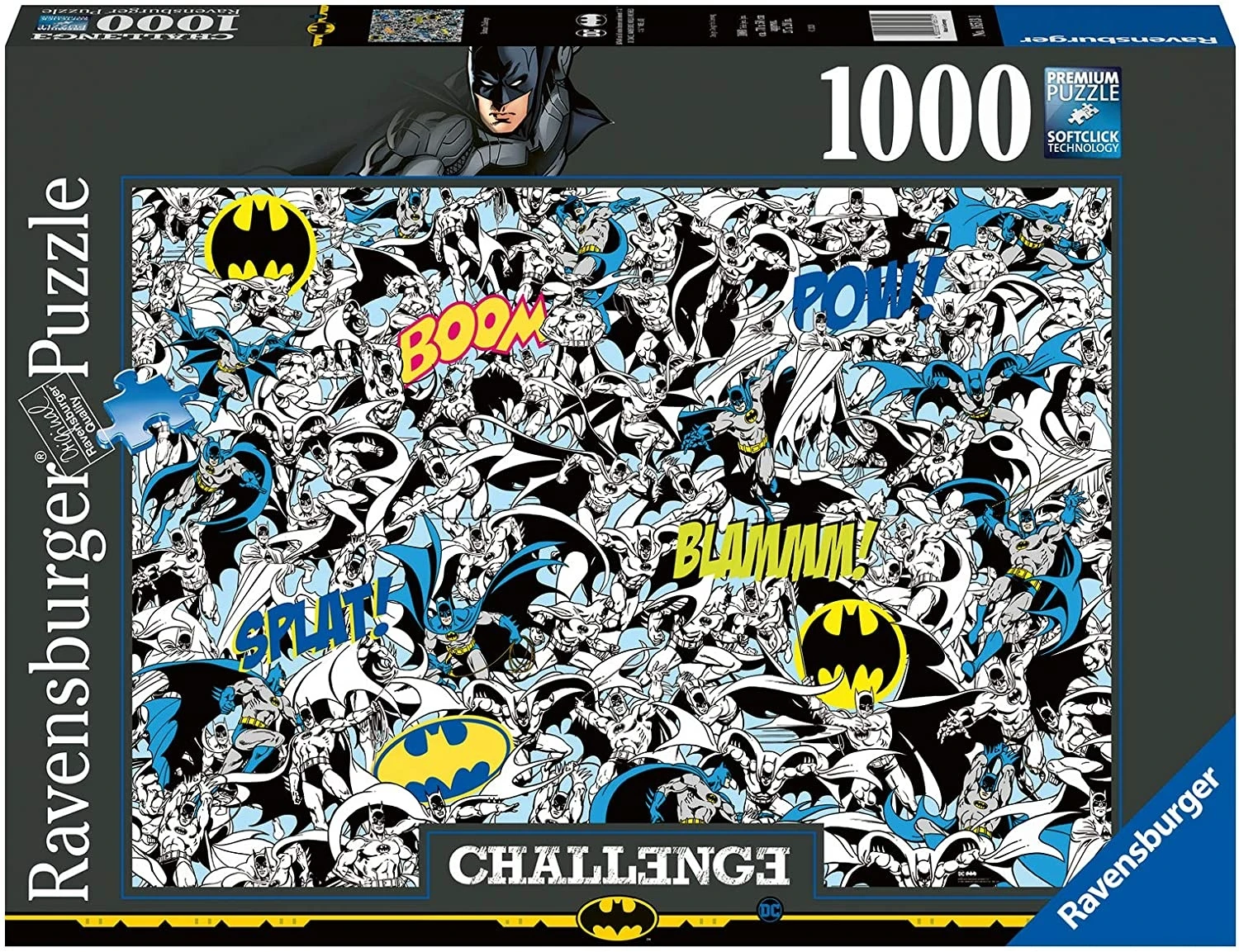 Ravensburger Batman (Challenge) Puzzle (1000 Pcs) By Marvel 1 Ravensburger Batman (Challenge) Puzzle (1000 Pcs) By Marvel