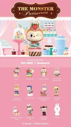 Labubu - Monster Patisseries Series By How2Work -Doll Toy Store image 187
