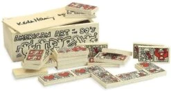 Vilac Domino Set (American Art Of The '80s) By Keith Haring