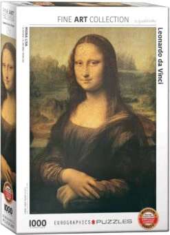 Eurographics Mona Lisa Puzzle (1000 Pcs) By Leonardo Da Vinci