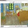 Eurographics Bedroom In Arles Puzzle (1000 Pcs) By Vincent Van Gogh