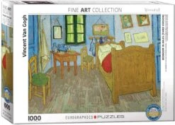 Eurographics Bedroom In Arles Puzzle (1000 Pcs) By Vincent Van Gogh