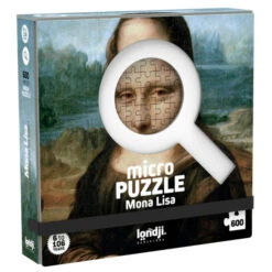 Mona Lisa Micropuzzle (600 Pcs) By Leonardo Da Vinci