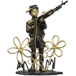 Crayon Shooter (LA Gold Edition) By Brandalised X Banksy