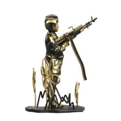 Crayon Shooter (LA Gold Edition) By Brandalised X Banksy -Doll Toy Store image 453
