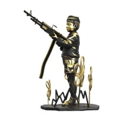 Crayon Shooter (LA Gold Edition) By Brandalised X Banksy -Doll Toy Store image 455
