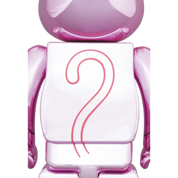 400% & 100% Bearbrick Set - Pink Panther (Chrome Ed.) 2 400% & 100% Bearbrick Set - Pink Panther (Chrome Ed.) - Image 2