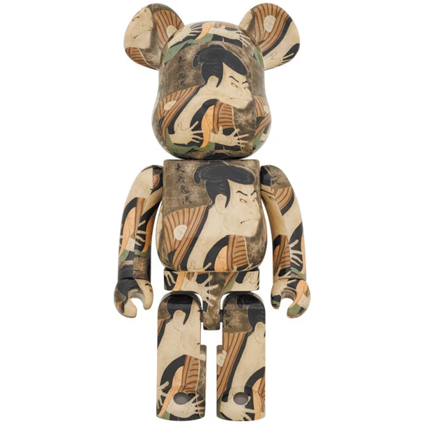 1000% Bearbrick - Toshusai Sharaku (Actor Otani Oniji Ⅲ As The Footman (Yakko Edohei) 1 1000% Bearbrick - Toshusai Sharaku (Actor Otani Oniji Ⅲ As The Footman (Yakko Edohei)