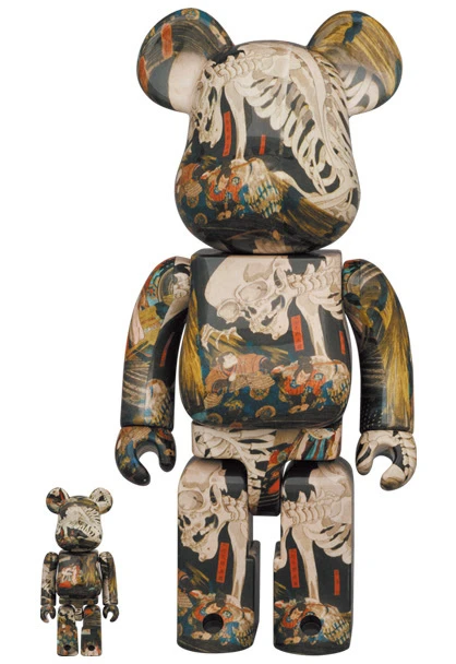 400% & 100% Bearbrick Set - The Haunted Old Palace At Soma (Utagawa Kuniyoshi) 1 400% & 100% Bearbrick Set - The Haunted Old Palace At Soma (Utagawa Kuniyoshi)