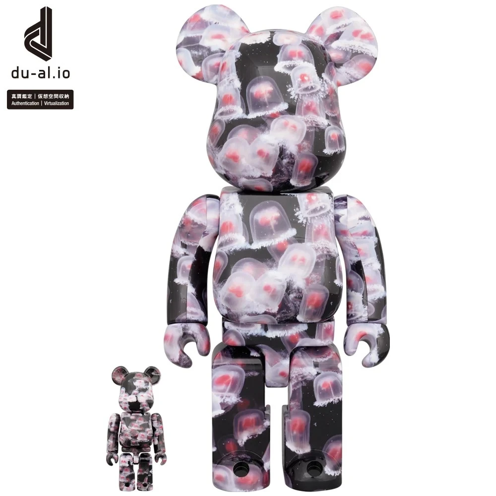 400% & 100% Bearbrick Set - Pink Immortal Jellyfish (Benikurage) 1 400% & 100% Bearbrick Set - Pink Immortal Jellyfish (Benikurage)