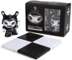 Pawn & Bishop Set (Black) Shah Mat Dunny By Otto Björnik 7 Pawn & Bishop Set (Black) Shah Mat Dunny By Otto Björnik -Doll Toy Store image 950